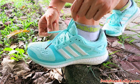 Adidas Energy Boost, Minty Green, Adidas Climachill Training Tee, Bright Orange, Adidas Running, Adidas, Adidas Climachill
