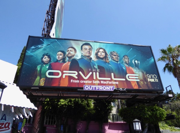 The Orville season 1 billboard Orville season 1 billboard