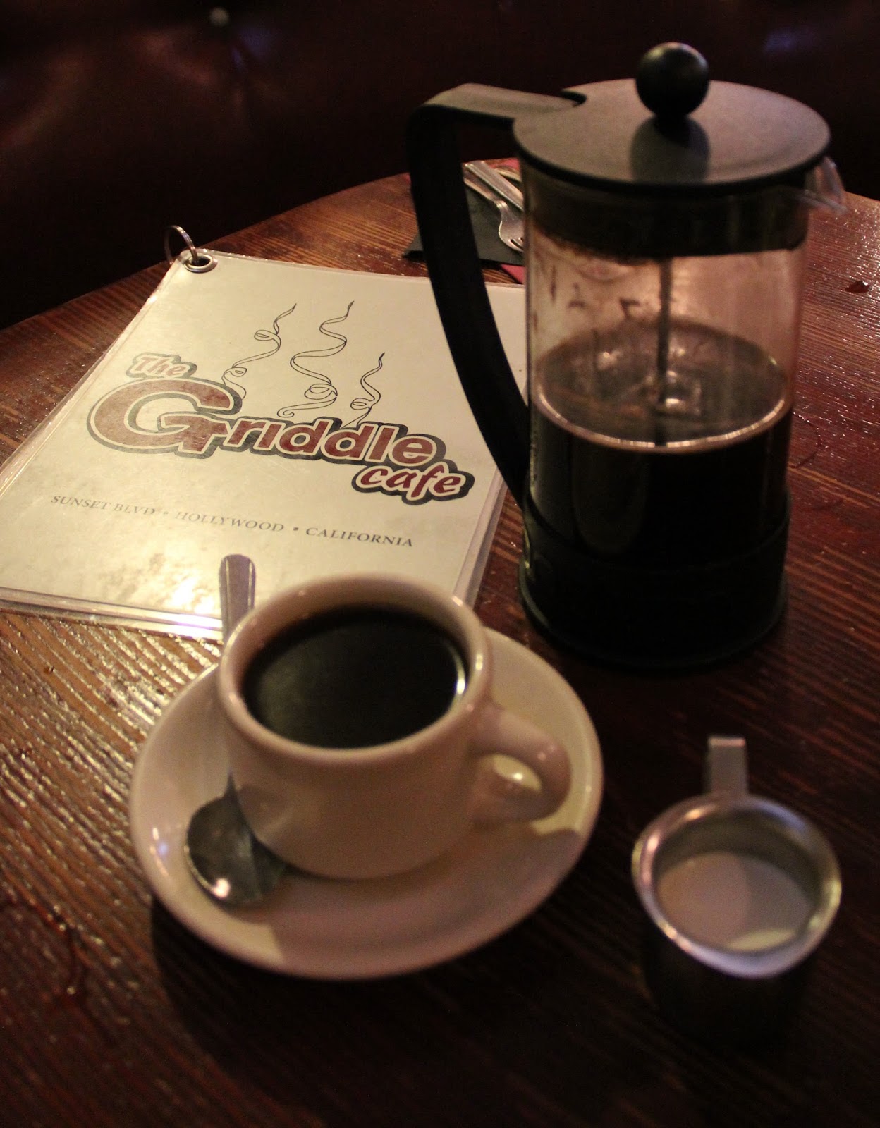 The nice jolt of caffeine from your personal coffee press is the maple
