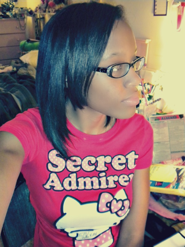 Transitional Beauty: Length of Hair BEFORE Cut...