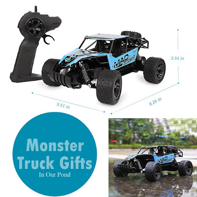 Monster Truck Gift Guide from In Our Pond #toys #christmas #monstertruck #holidays