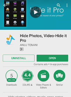 Hide Files Android very easily