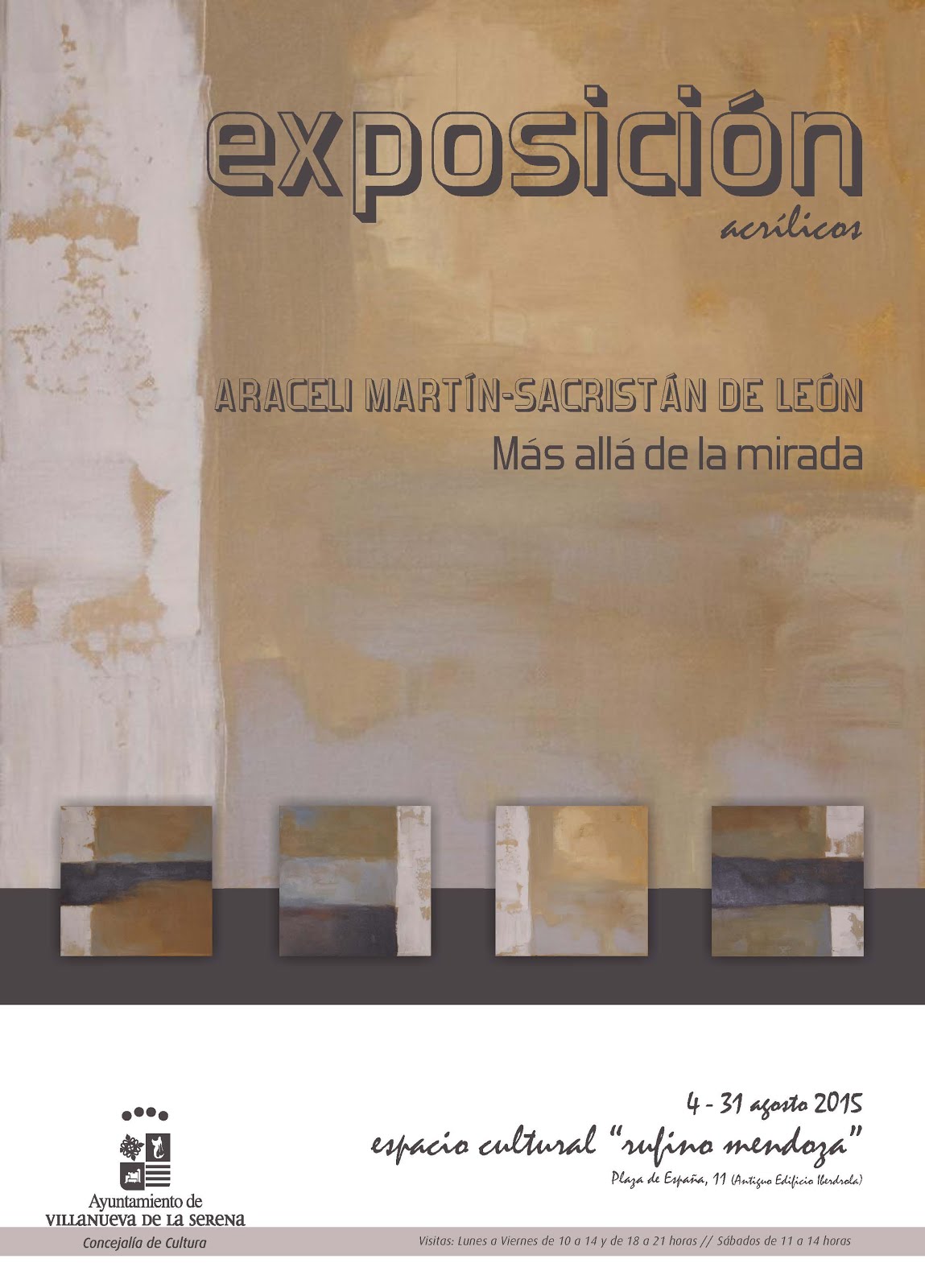 Exposición Araceli Martín-Sacristán