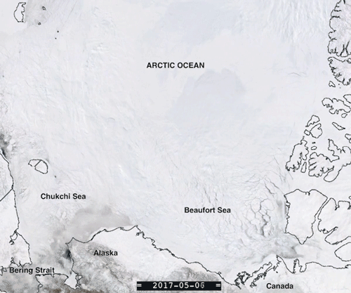 Arctic ice sets speed limit for major ocean current Arctic ice sets speed limit for major ocean current