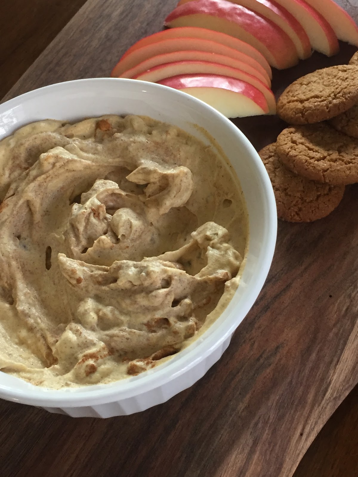 vegetarian south Vegan Whipped Pumpkin Pecan Dip