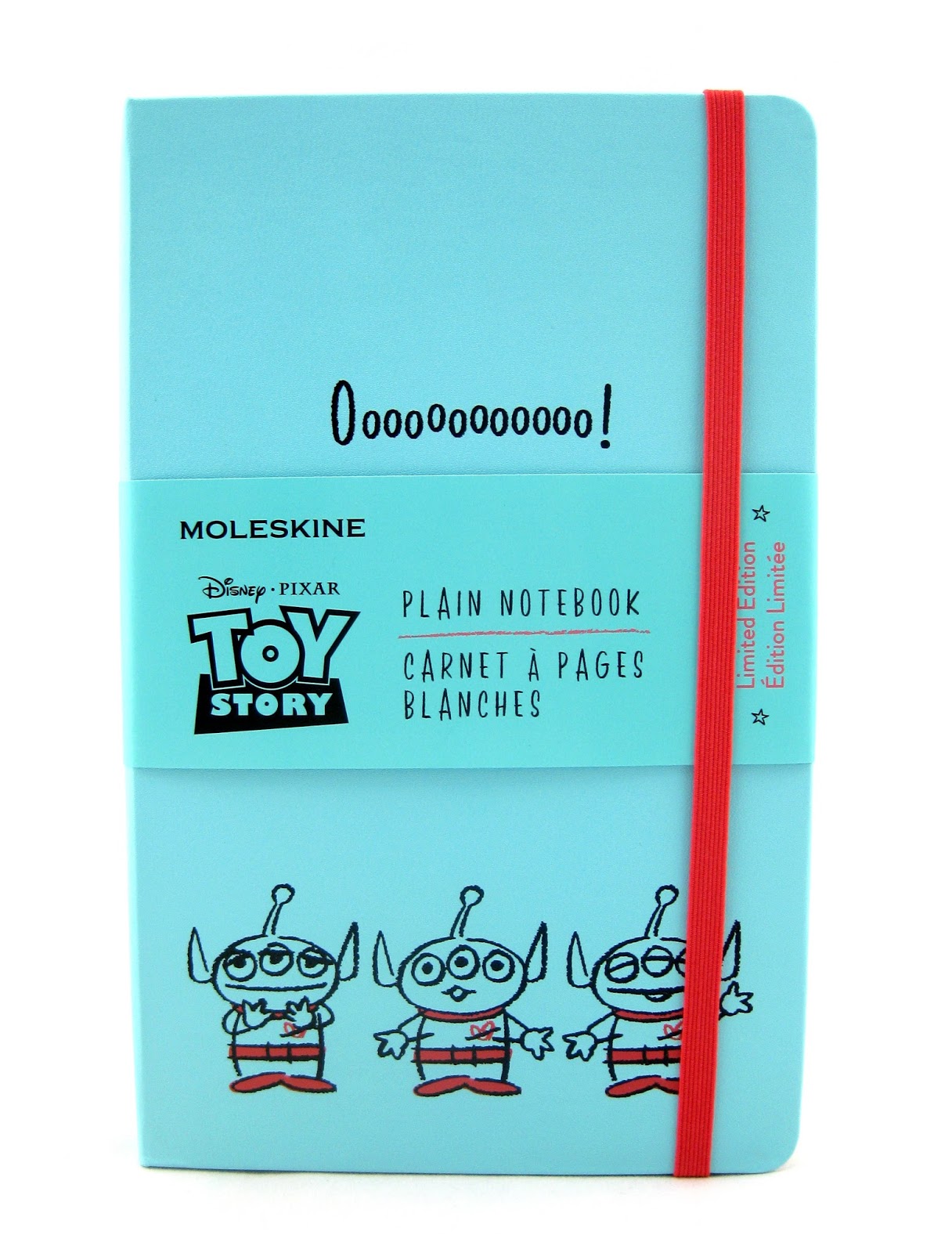 Dan the Pixar Fan Toy Story LE Moleskine Light Blue Plain Notebook