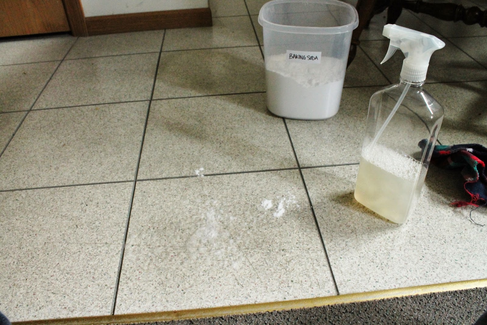 Vegetables and Vinegar How to get rid of scratches in vinyl floors