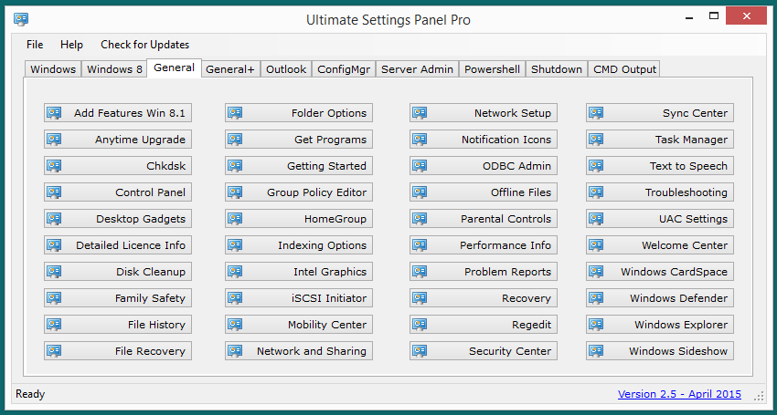 Ultimate Settings Panel Pro version 2.5 Released 5