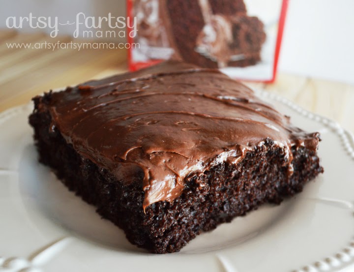 Perfect Chocolate Cake - from a cake mix!