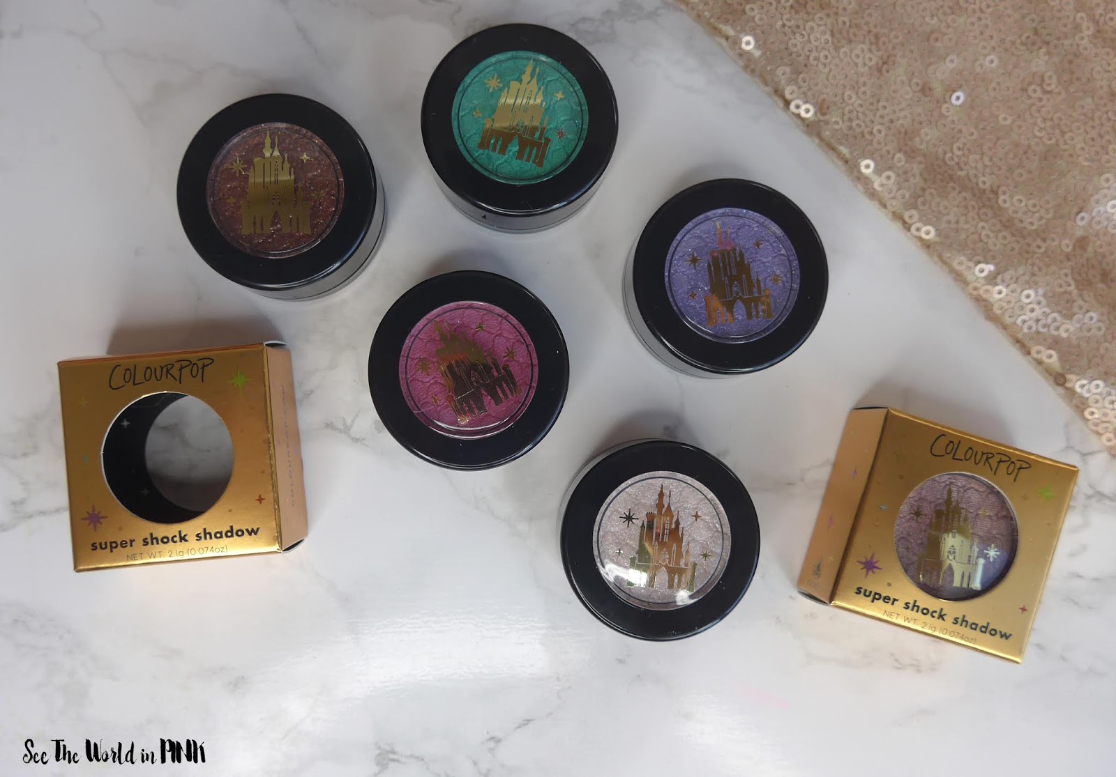 ColourPop Disney Designer Collection - Swatches, Try On, and Review! 