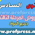 نماذج من فروض المرحلة الثالثة المستوى السادس ابتدائي نماذج من فروض المرحلة الثالثة المستوى السادس ابتدائي