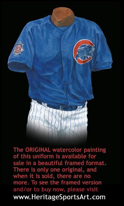 cubs jersey history