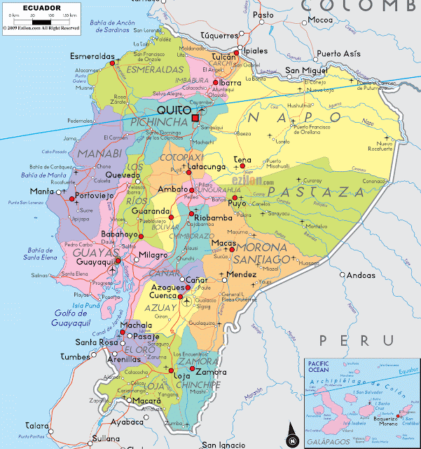 Maps of Ecuador mapas de Ecuador