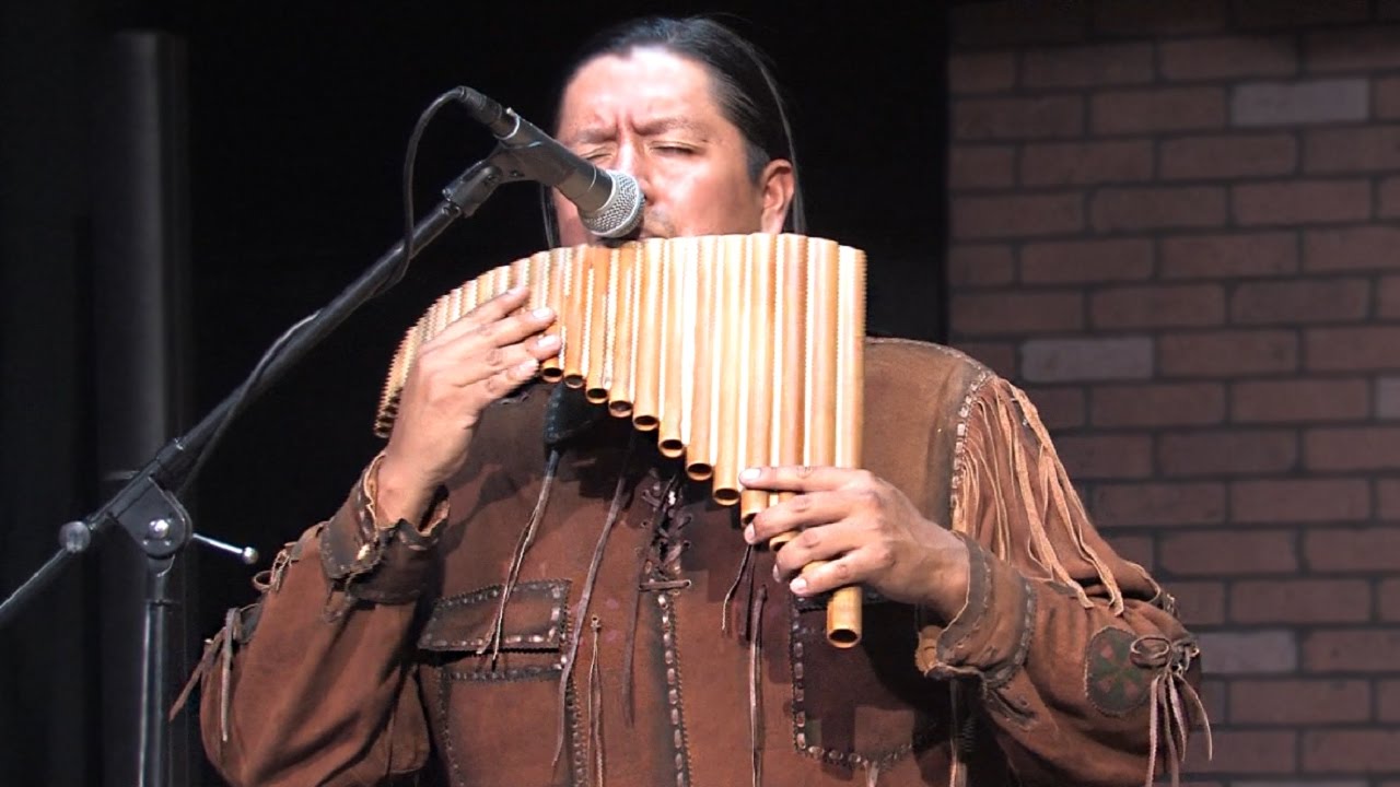 Angélica Italia El Condor Pasa " If I Could " Guitar and Pan Flute