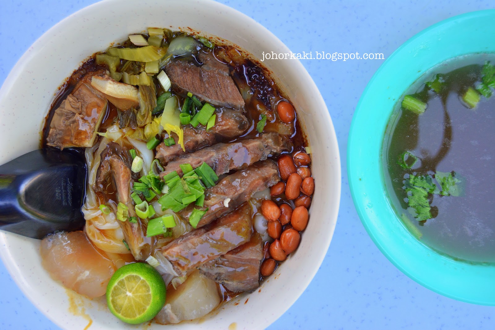 Best Beef Noodle in Johor Bahru Bukit Indah Din Kee 鼎记牛腩粉 Tony Johor