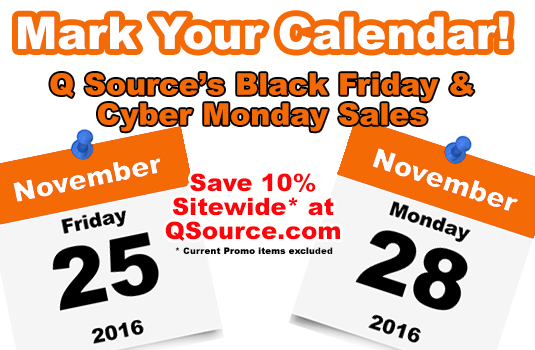 The Q Source Resource: Mark Your Calendar! Our Black Friday & Cyber Monday Sales Begin Next Week ...