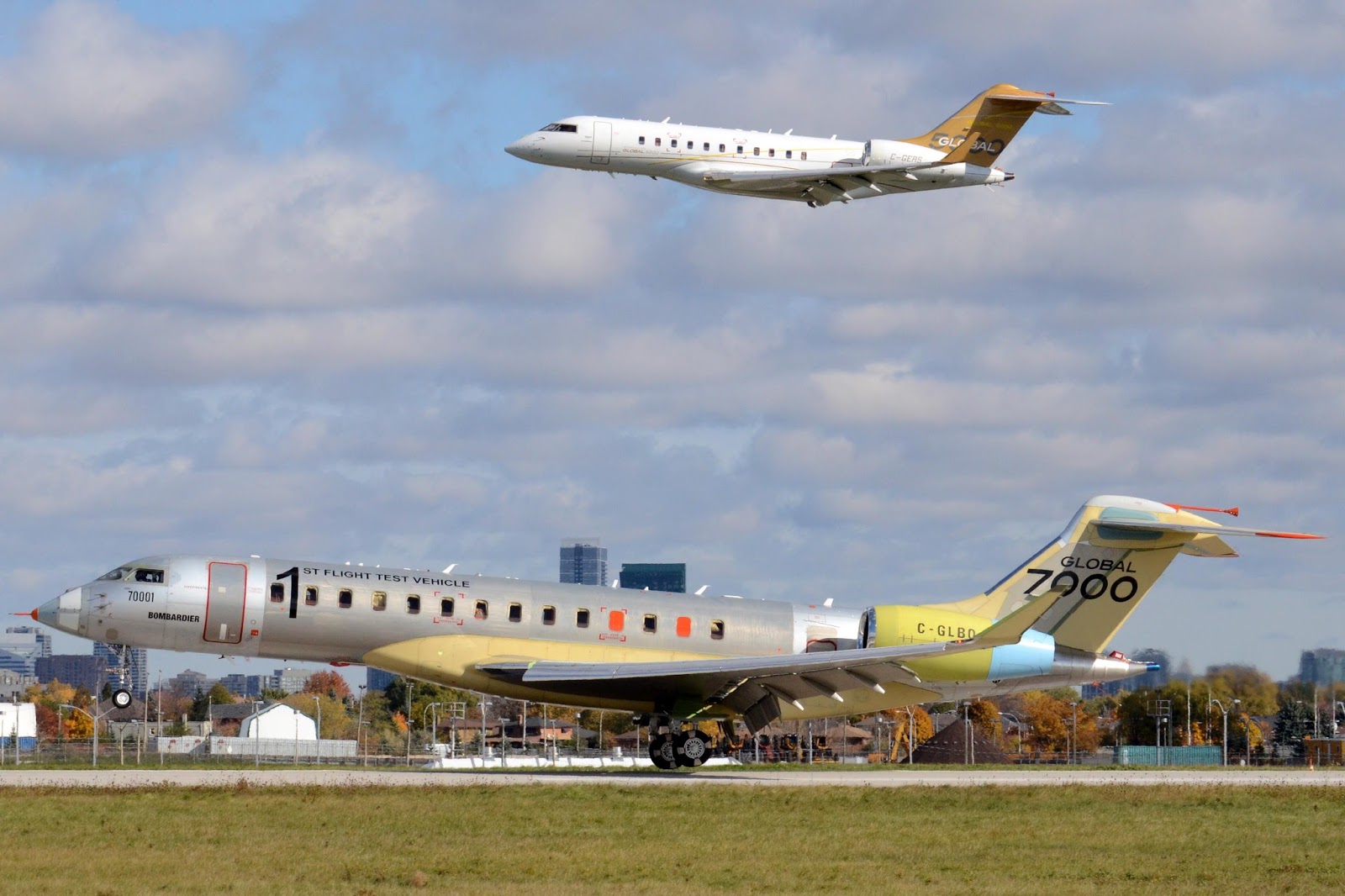 Aero Pacific Flightlines 73 million Bombardier jet makes first flight