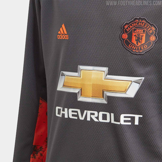 man united orange goalkeeper kit
