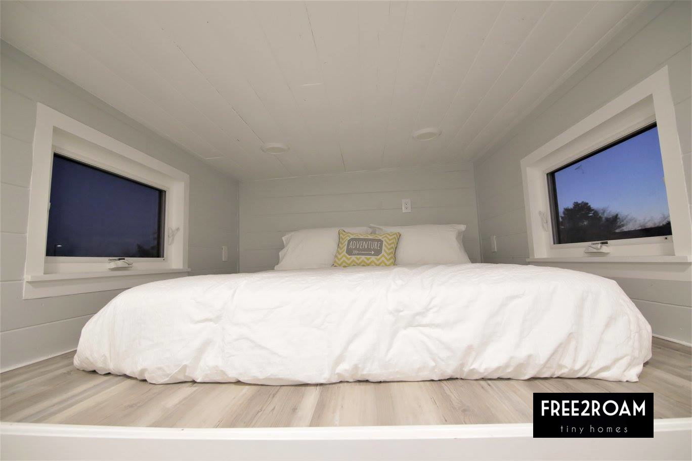 Luxury Double Loft From Free 2 Roam [ TINY HOUSE TOWN ]