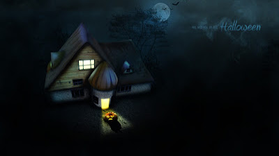Wallpaper HD Halloween House