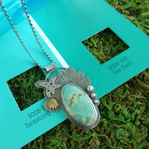 Emily Claire Studio, Emily Claire Jewelry, turquoise jewelry, turquoise necklace