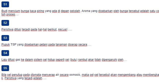 Contoh Soal Difusi dalam Peristiwa Respirasi ezy blog