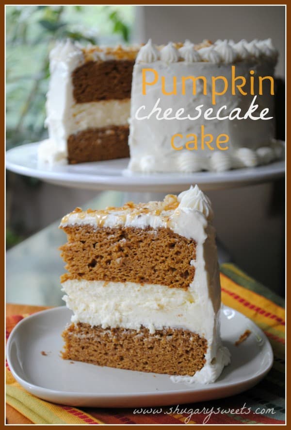 Pumpkin Cheesecake Cake Recipe