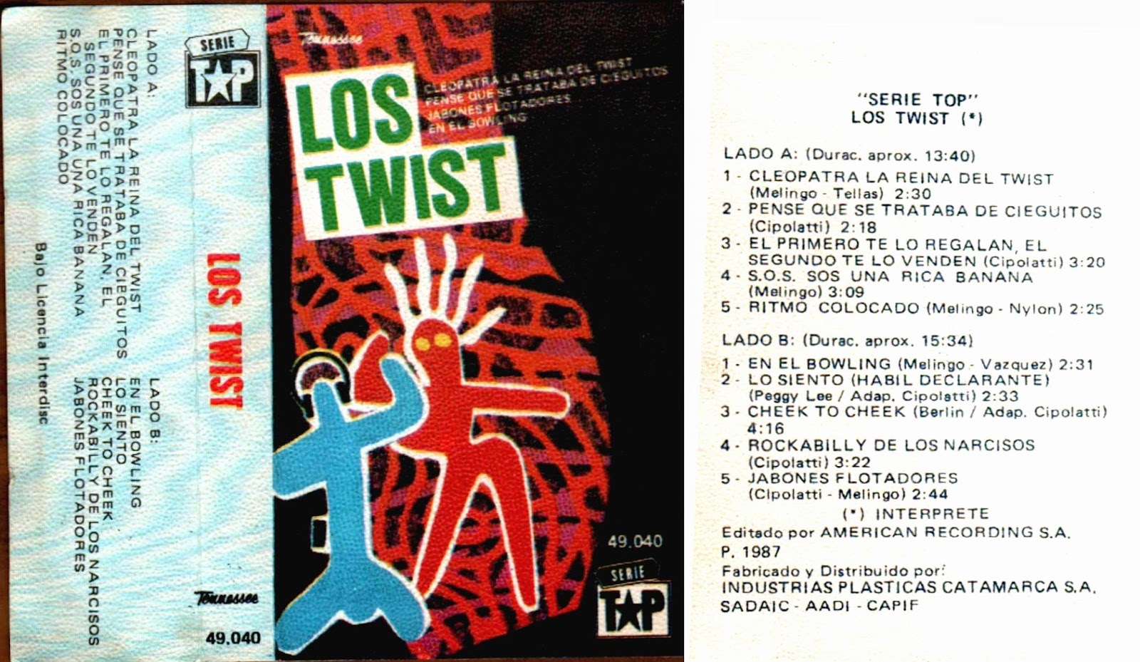 LOS TWIST 1987 Omar Longhi