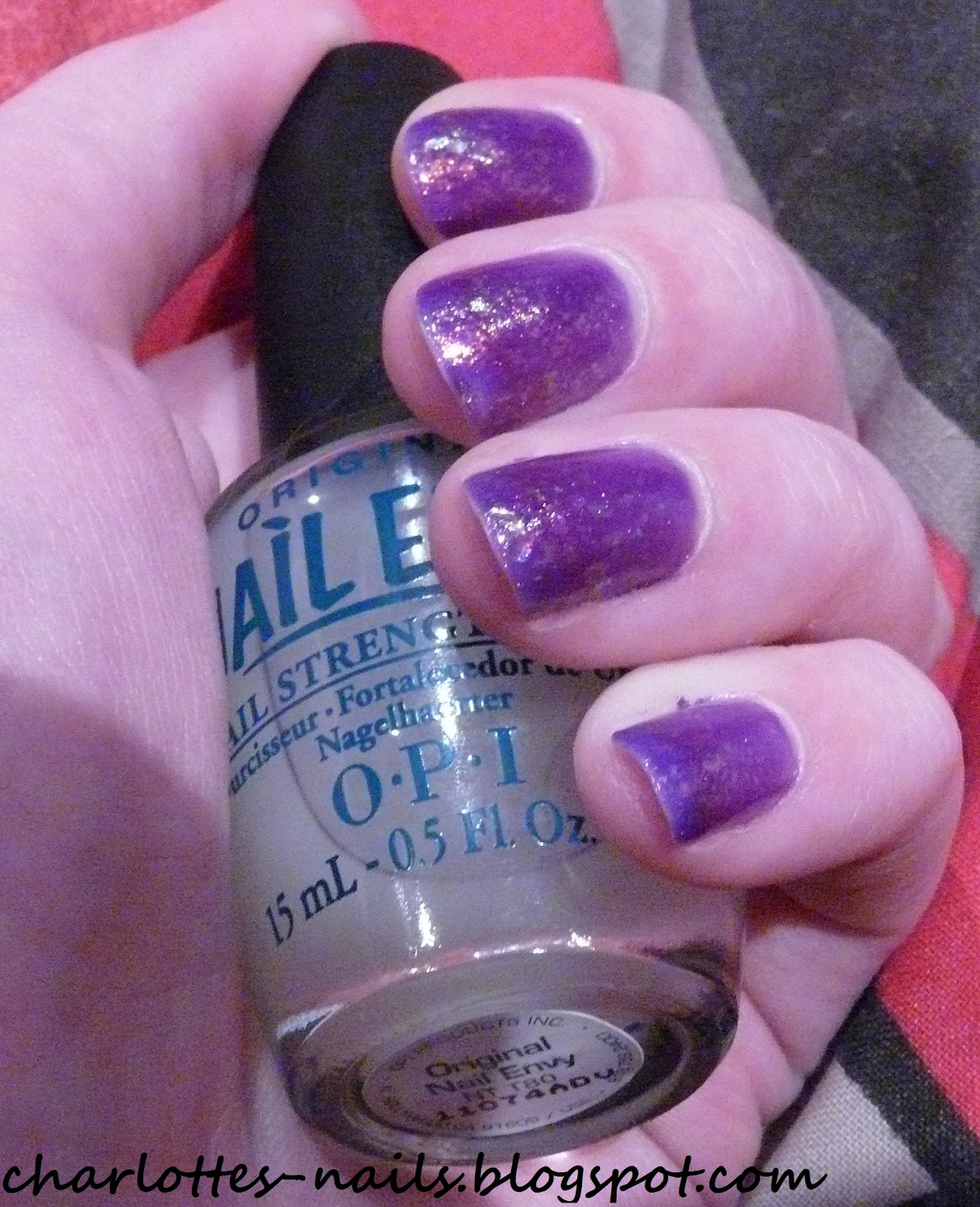 CharlottesNails Fantasy Fire, Essie Shine Of The Times and Finger