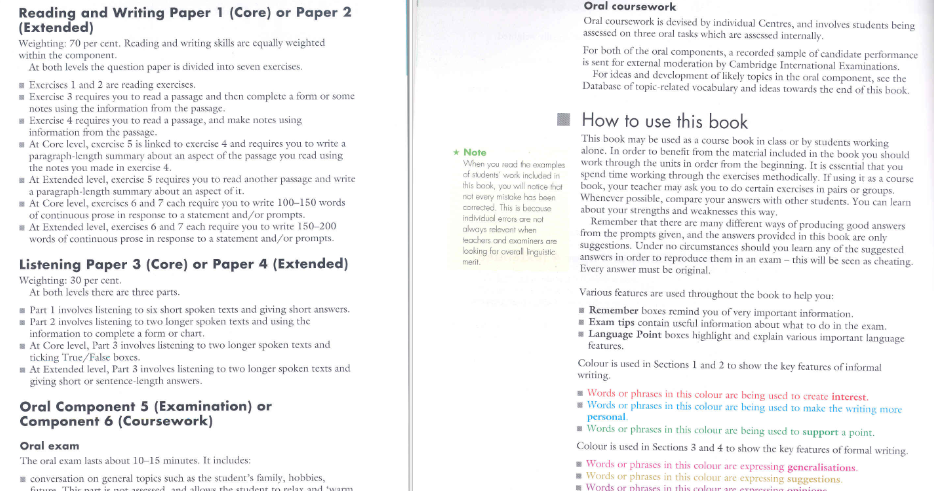 igcse english coursework 2014