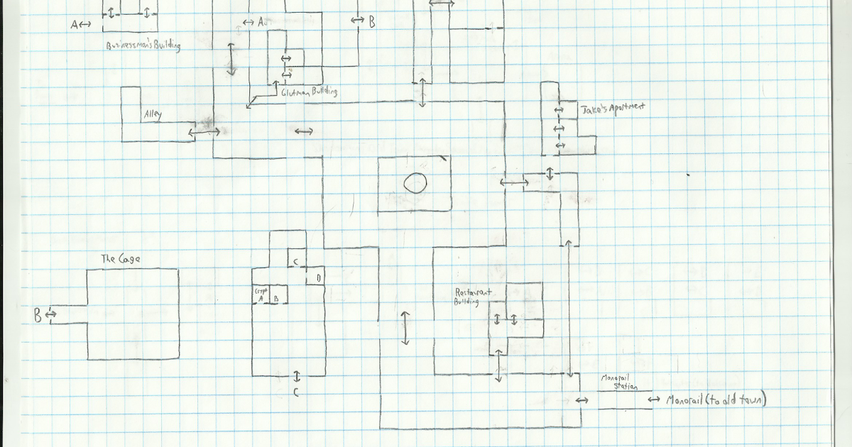 Shadowrun Bremerton Map Map for Super Nintendo by yanm1103 - GameFAQs