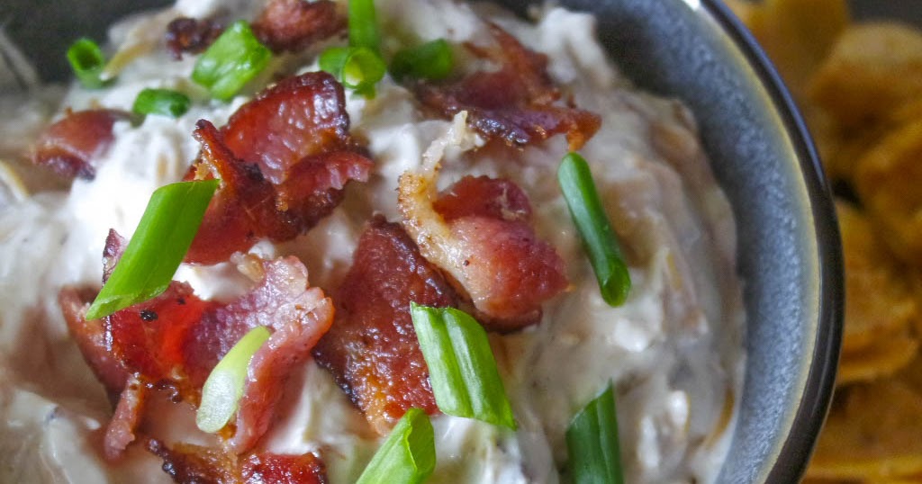 A Table At Robert Ridge CheddarBaconHorseradish Dip