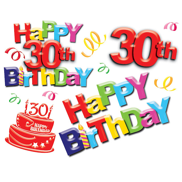 Birthday Greetings For 30th Birthday