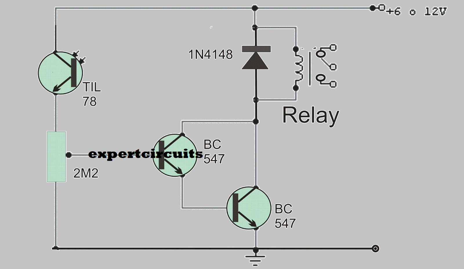 Simple Light Operated Circuit | Expert Circuits