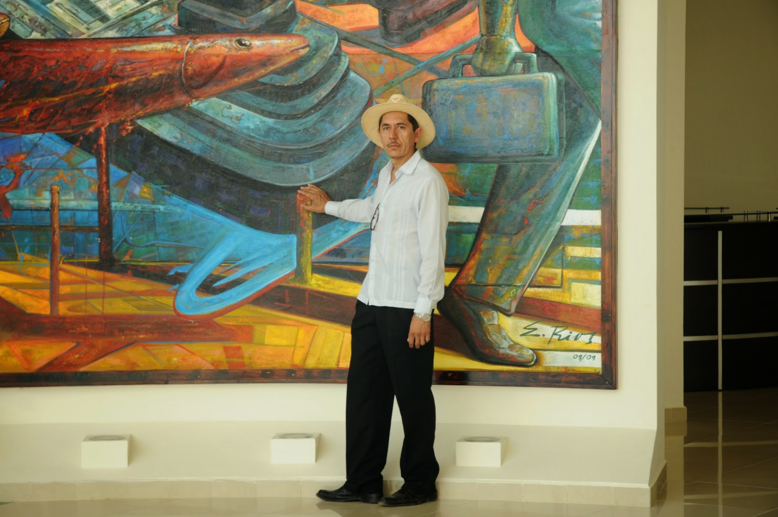 MAI Sinaloa: MURAL LA FUSION DE DOS CULTURAS DE ERNESTO RIOS ROCHA