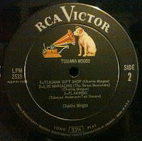 Charles Mingus RCA VICTOR Tijuana Moods label