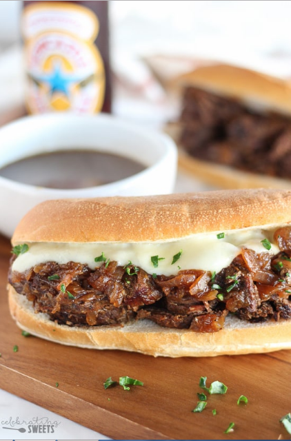 Slow Cooker French Dip Sándwiches | COOK From Home