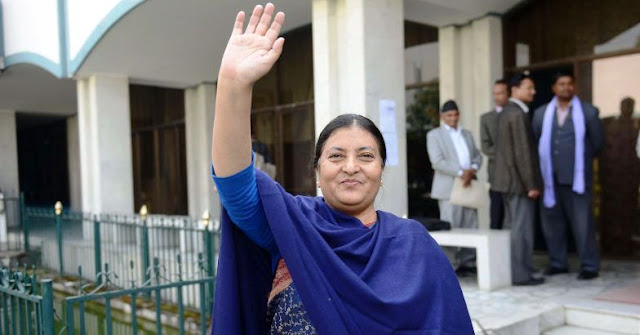 NEPAL ELECTS FIRST WOMAN PRESIDENT, VIDYA DEVI BHANDARI