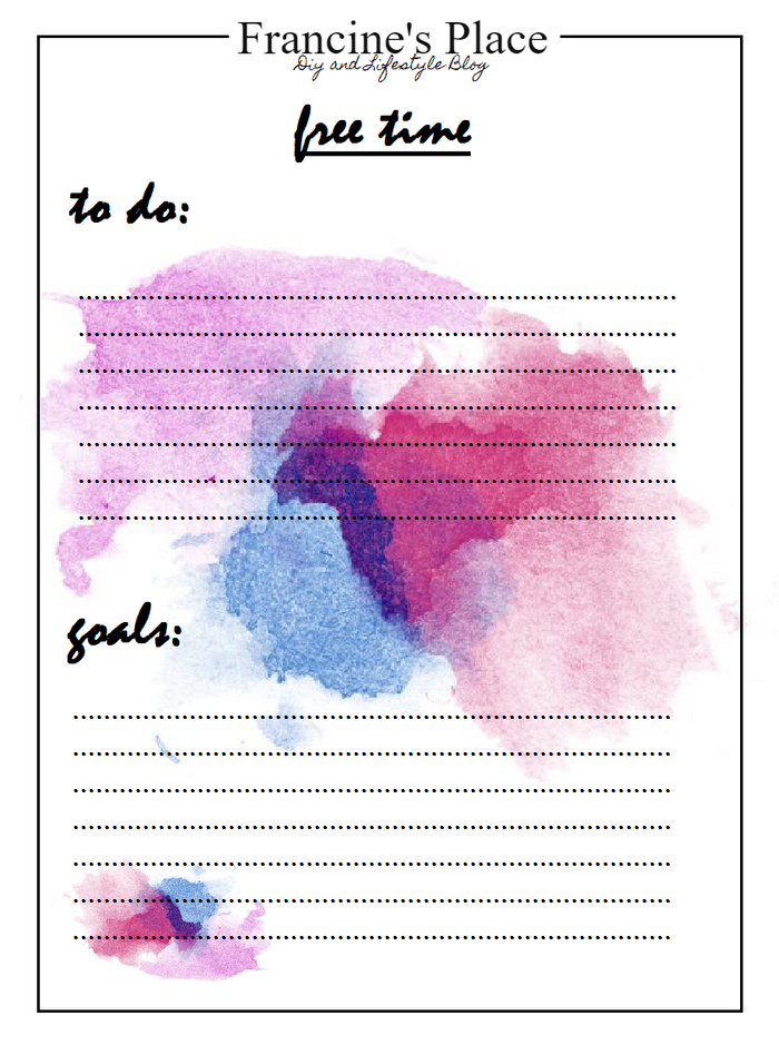free printable to do list planner