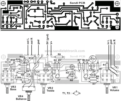 pcb_tone_control_dan_tata-letak_komponen