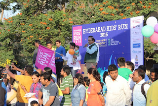 2500 Kids Run at Hyderabad Kids Run 2016 