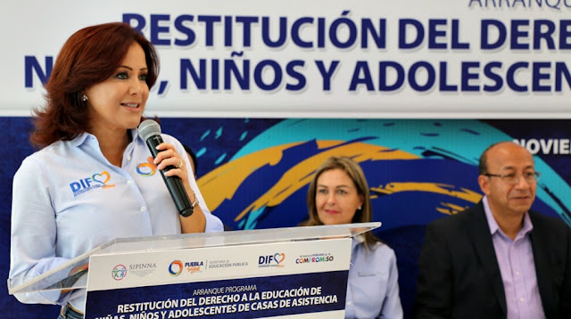 Dinorah López de Gali apoya la educación de Casas de Asistencia