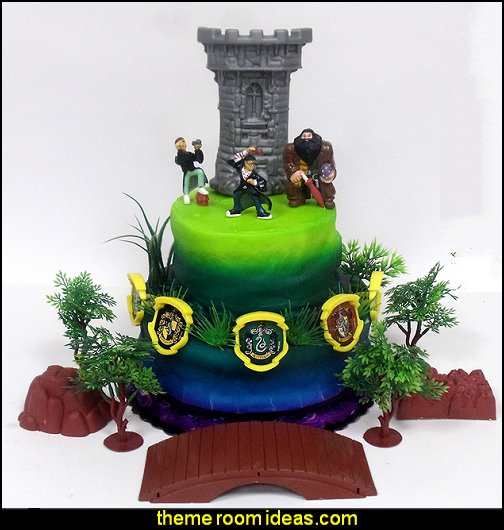Harry Potter 15 Piece Birthday Cake Topper Set Featuring Harry Potter and Friends with Decorative Themed Accessories Harry Potter Party - Harry Potter decorating props - Harry Potter party supplies - harry potter party decorations - Harry Potter theme party - Hogwarts themed party decorations - Harry Potter party props - harry potter party decoration ideas - Harry Potter cake decorations - harry potter party supplies - castle decorating props - Magical Hogwarts House Theme - Harry Potter costume Harry Potter 15 Piece Birthday Cake Topper Set Featuring Harry Potter and Friends with Decorative Themed Accessories