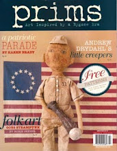 My Patriotic Paper Clay pieces in the Spring 2012 issue of PRIMS magazine