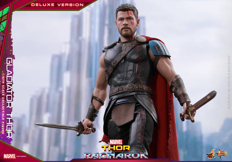 Action Figure Thor Gladiador (Gladiator): Thor Ragnarok Escala 1/6