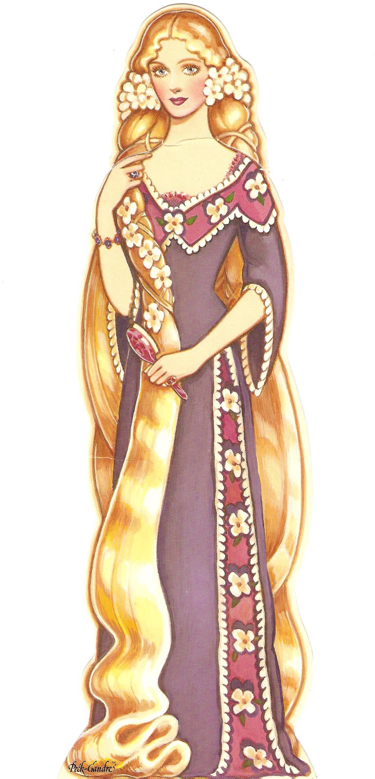 peck gandre paper dolls