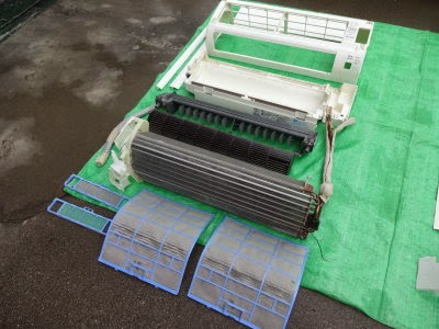三菱電機製 標準タイプエアコン分解洗浄＆移設工事 | 現場より(^^)v 