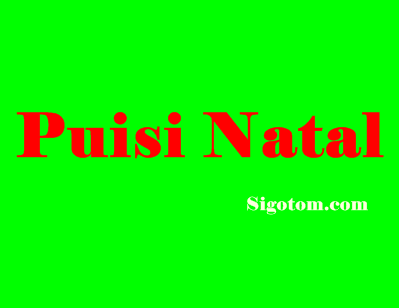 Puisi Natal Terbaru terbaik dan Cocok sebagai puisi di hari Natal