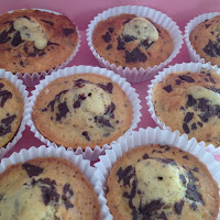  Muffins com pepitas de chocolate