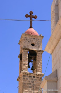 Nazareth in photos: Greek Orthodox Church of the Annunciation, also known as the Church of St. Gabriel or St. Gabriel's Greek Orthodox Church